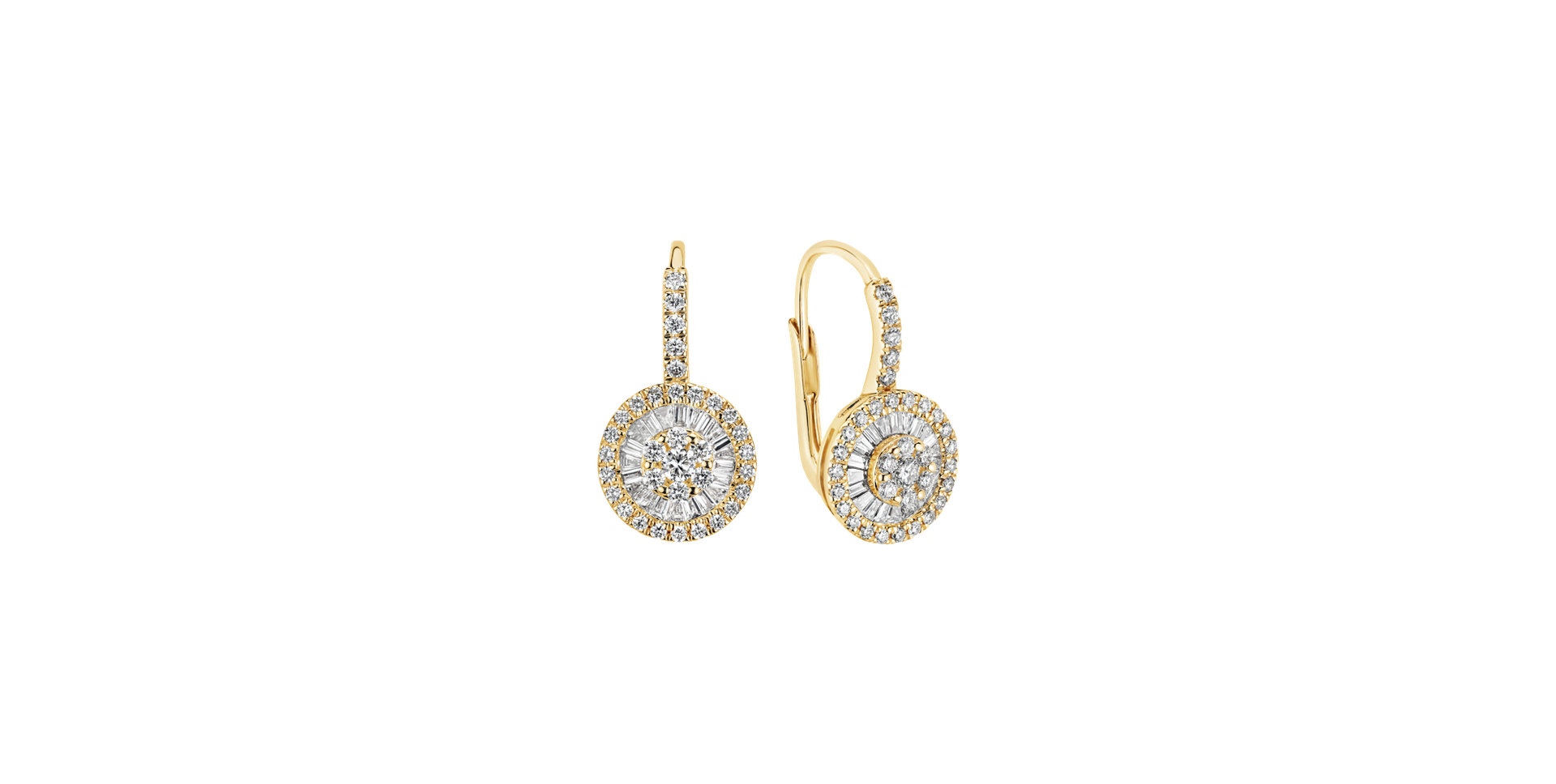 Diamond earrings Sunlight