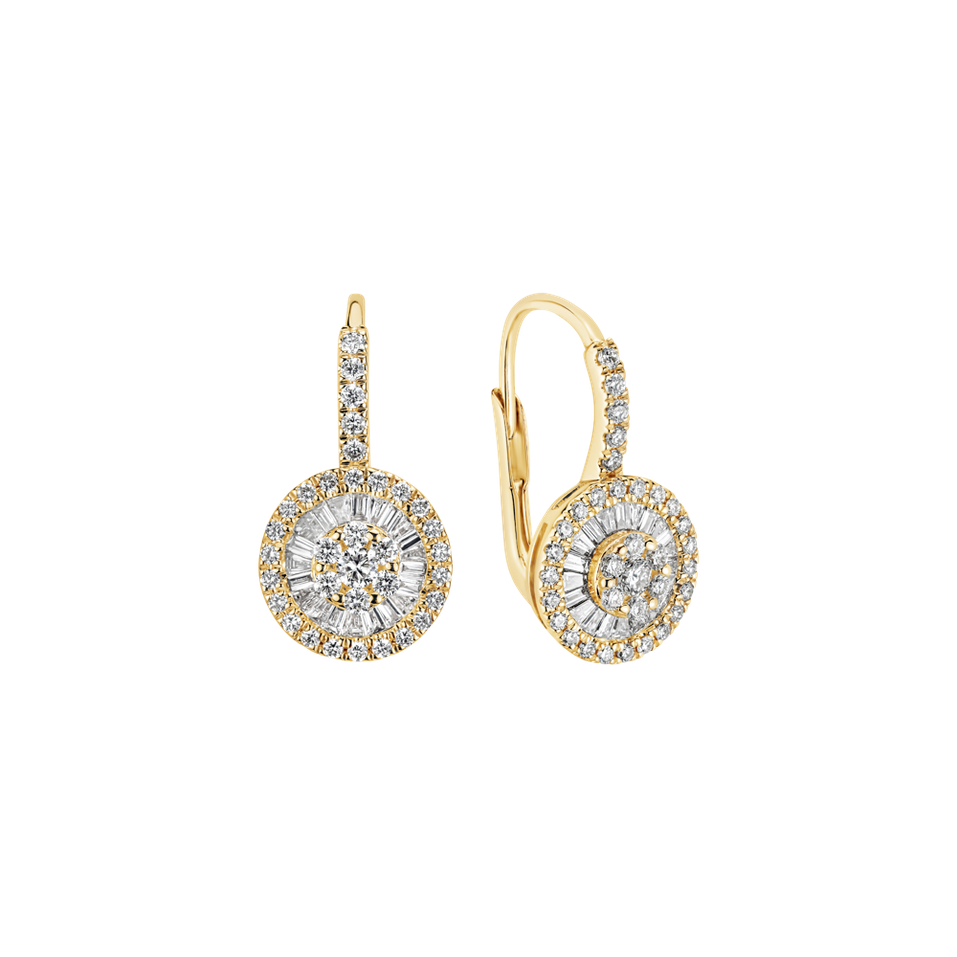 Diamond earrings Sunlight