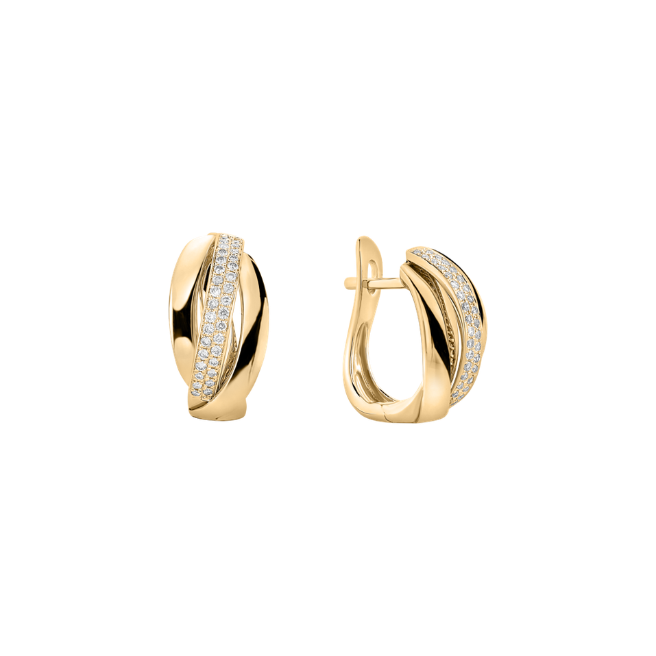 Diamond earrings Charming Ray