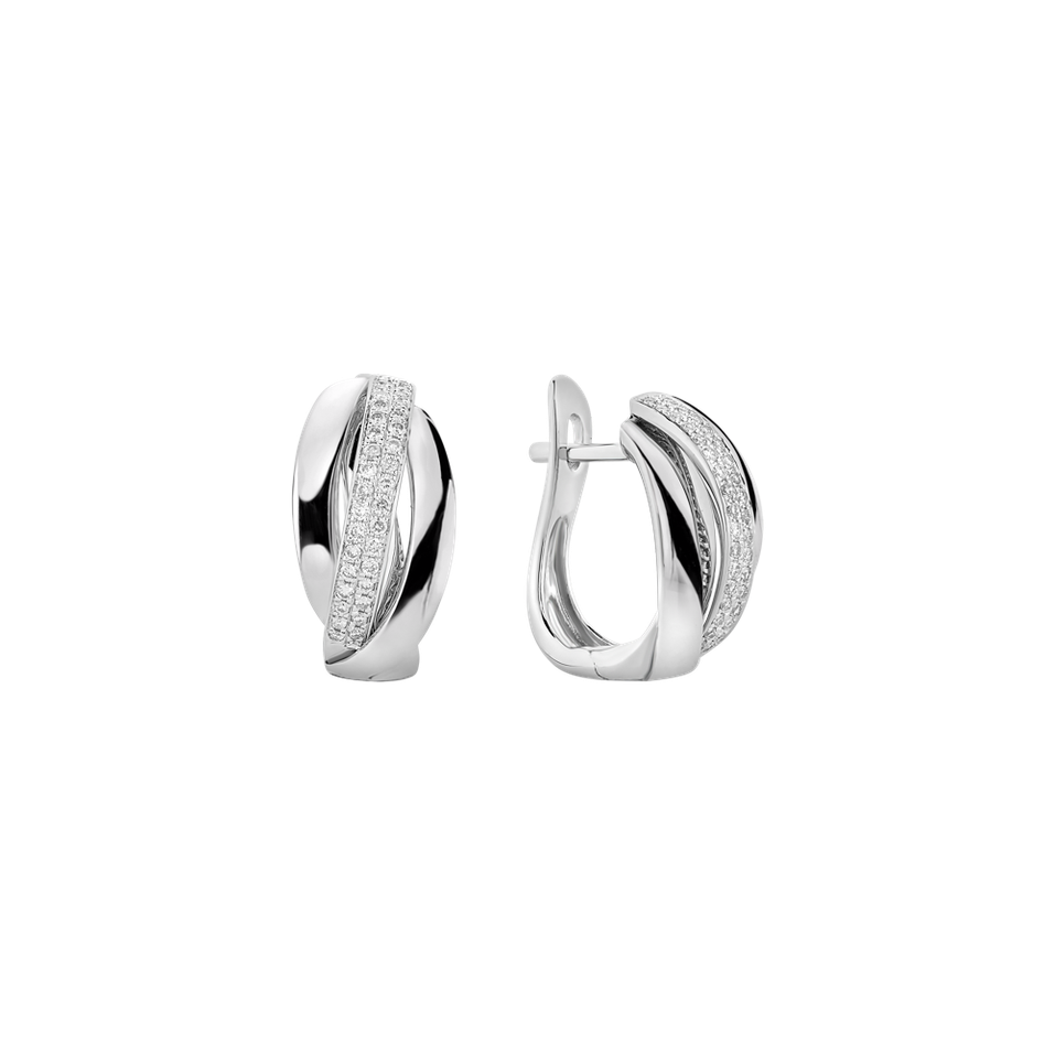 Diamond earrings Charming Ray