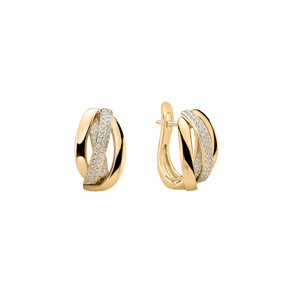 Diamond earrings Charming Ray