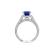 Diamond ring with Sapphire Las Vegas Miracle3