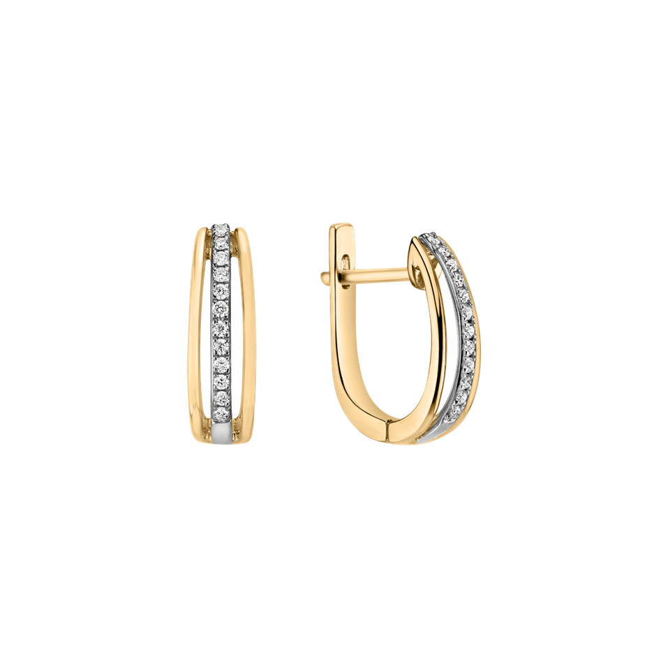 Diamond earrings Night Sky