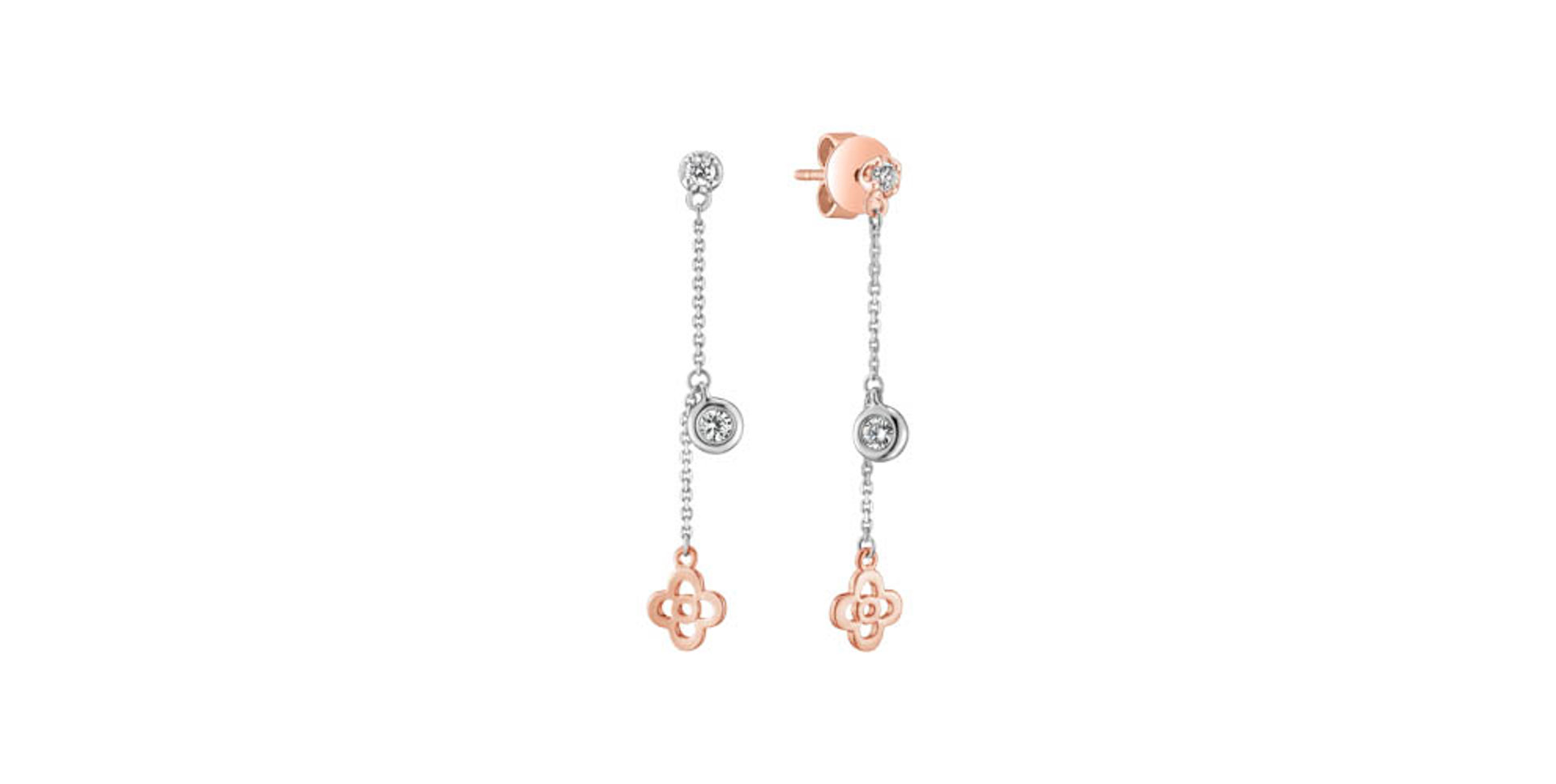 Diamond earrings Ethereal Bliss