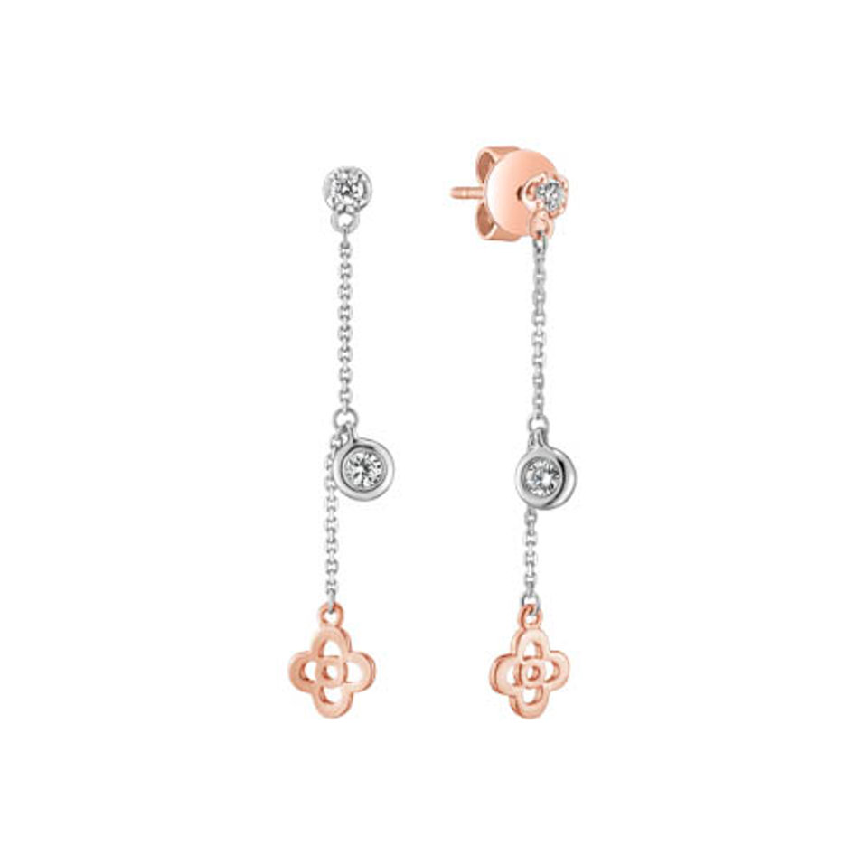 Diamond earrings Ethereal Bliss