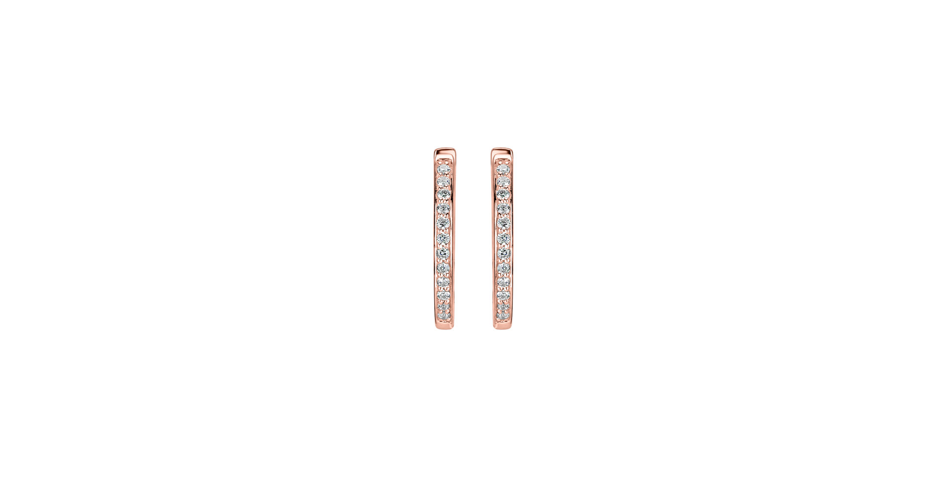 Diamond earrings Magical Loop