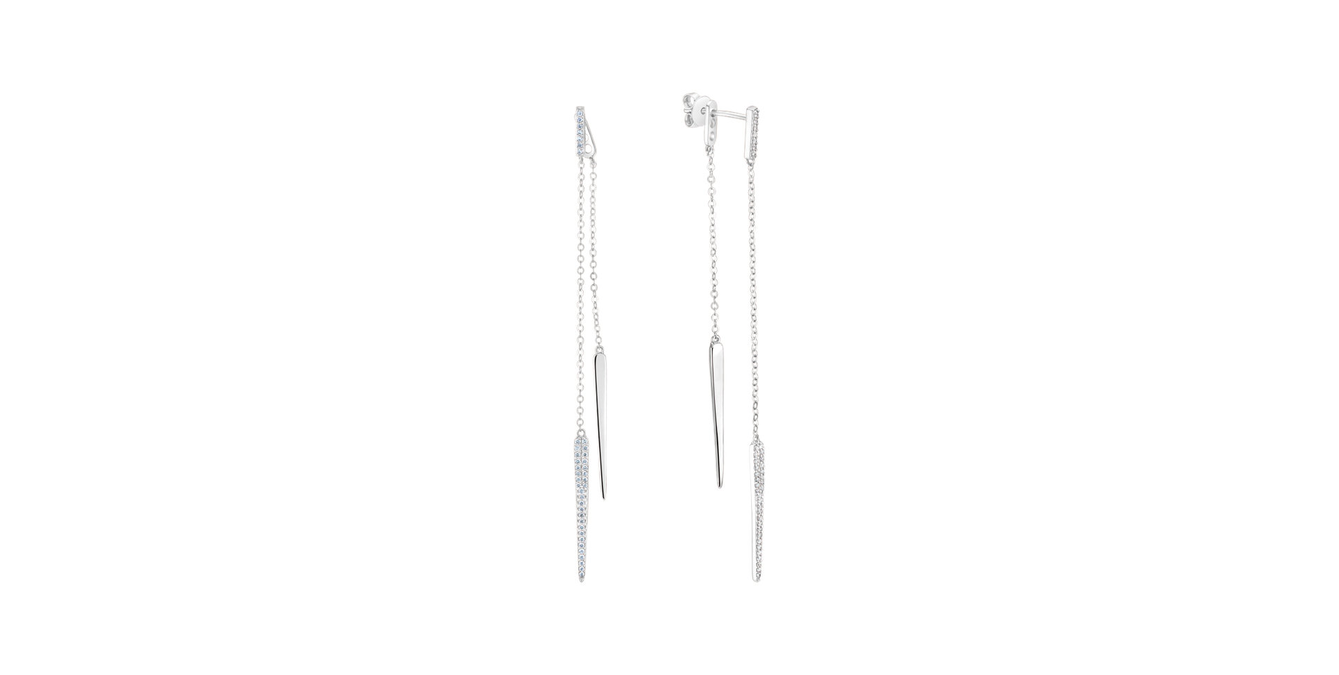 Diamond earrings Calyx