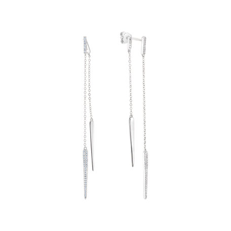 Diamond earrings Calyx