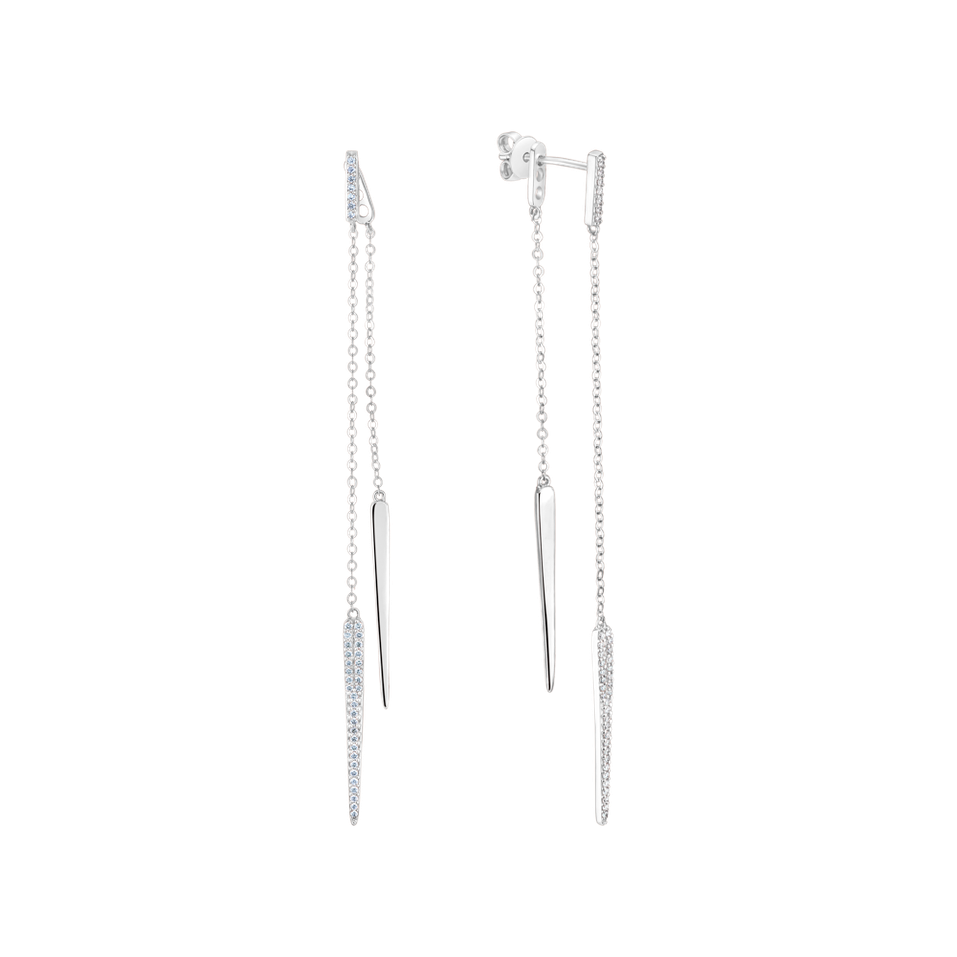 Diamond earrings Calyx