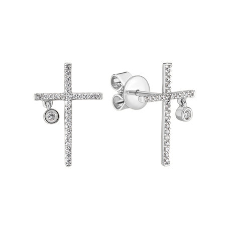 Diamond earrings Cristian