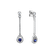Diamond earrings with Sapphire Glamour Drop3