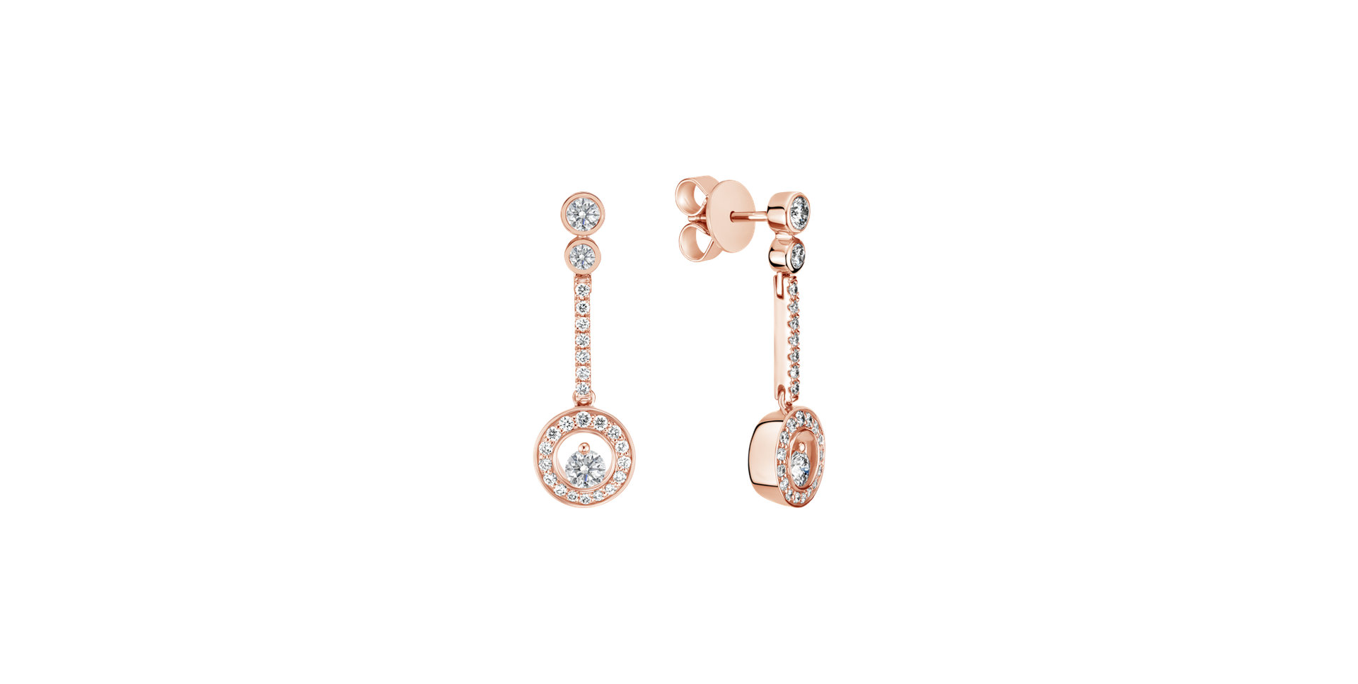 Diamond earrings Always Fantasy