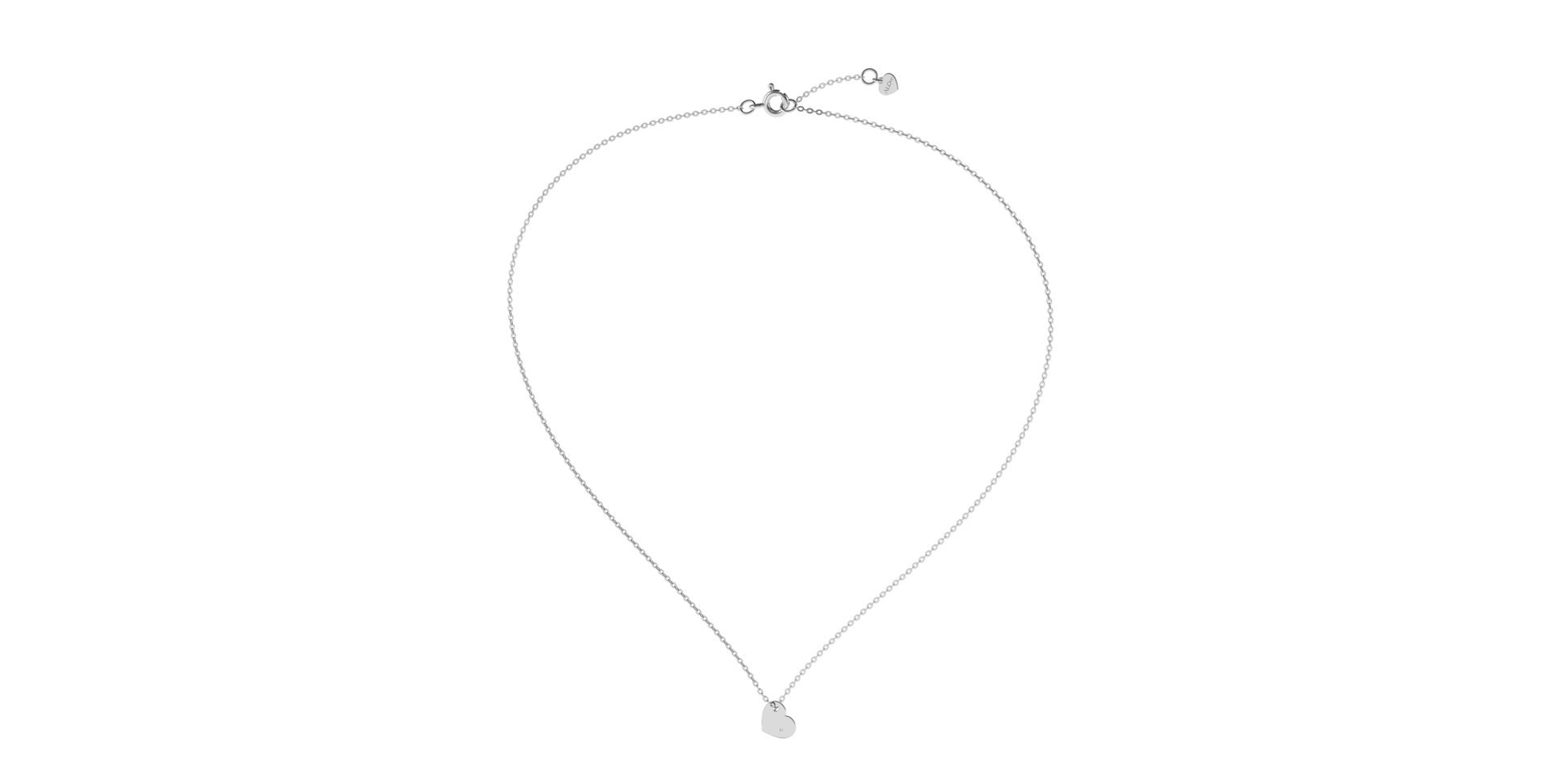 Diamond necklace Promise Love