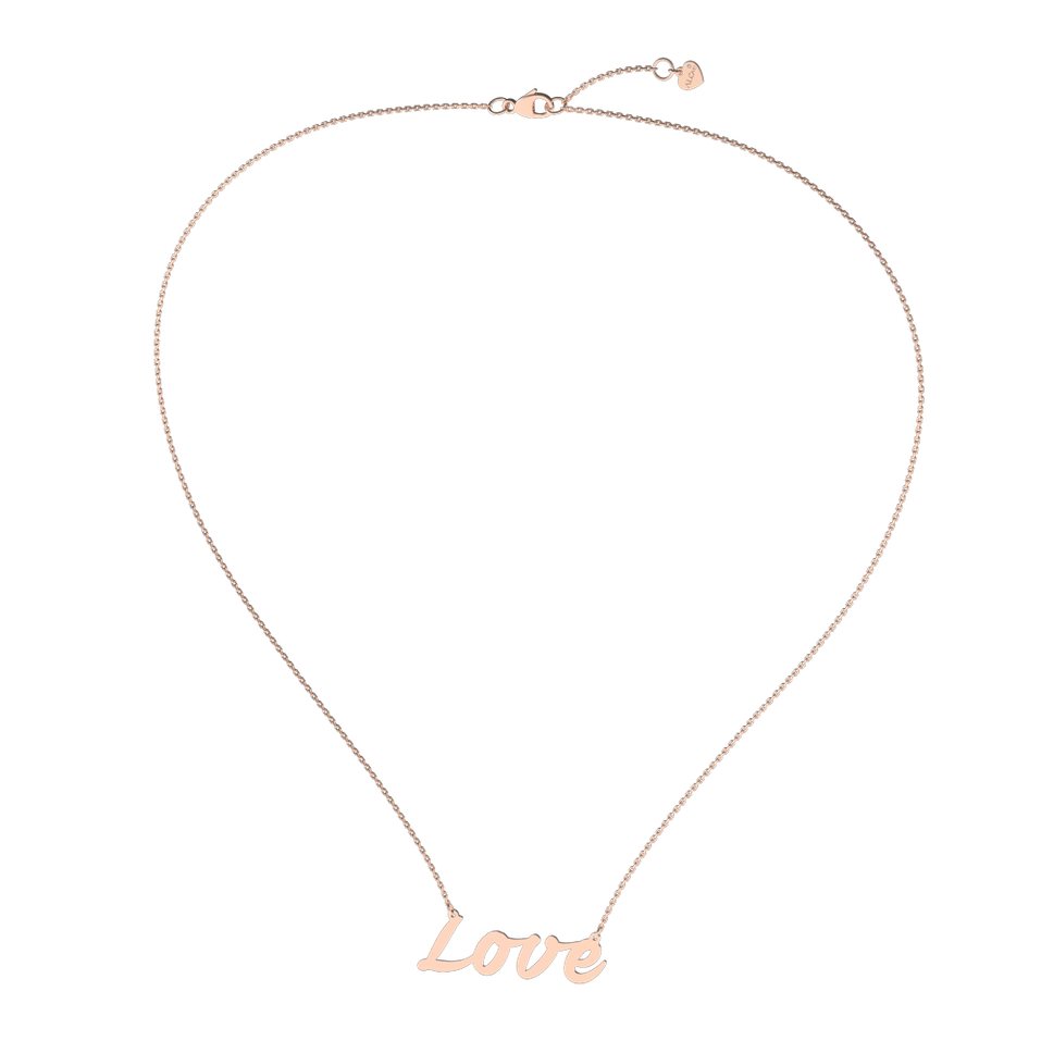 Diamond necklace Love Treasure