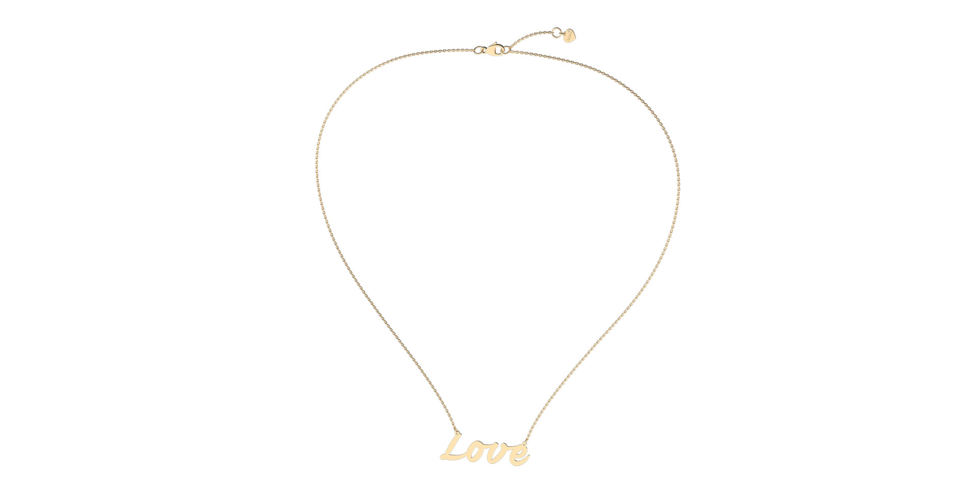 Diamond necklace Love Treasure