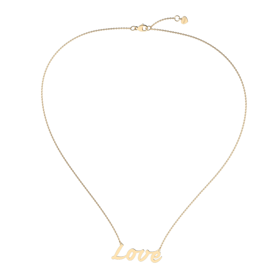 Diamond necklace Love Treasure