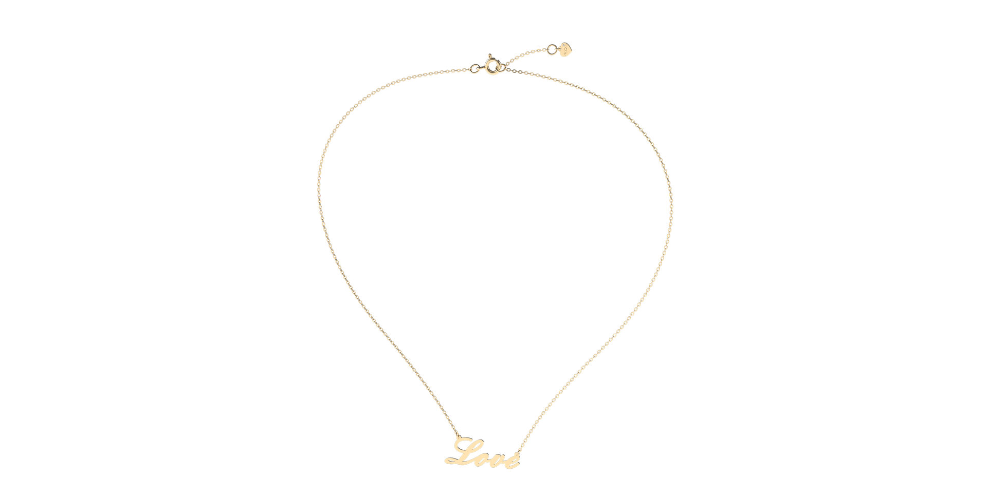 Diamond necklace Love