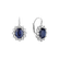 Diamond earrings with Sapphire Sapphire Desire3
