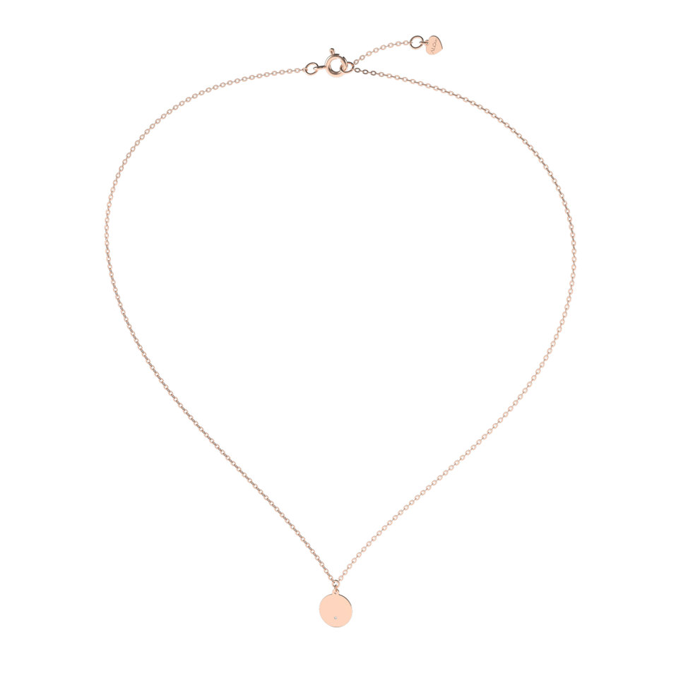 Diamond necklace Infinity