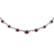 Diamond necklace with Ruby Passion Allegory3