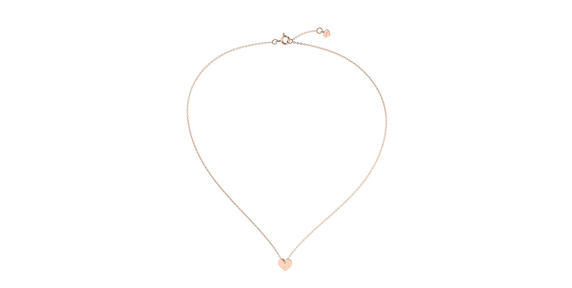 Diamond necklace Love Symbol