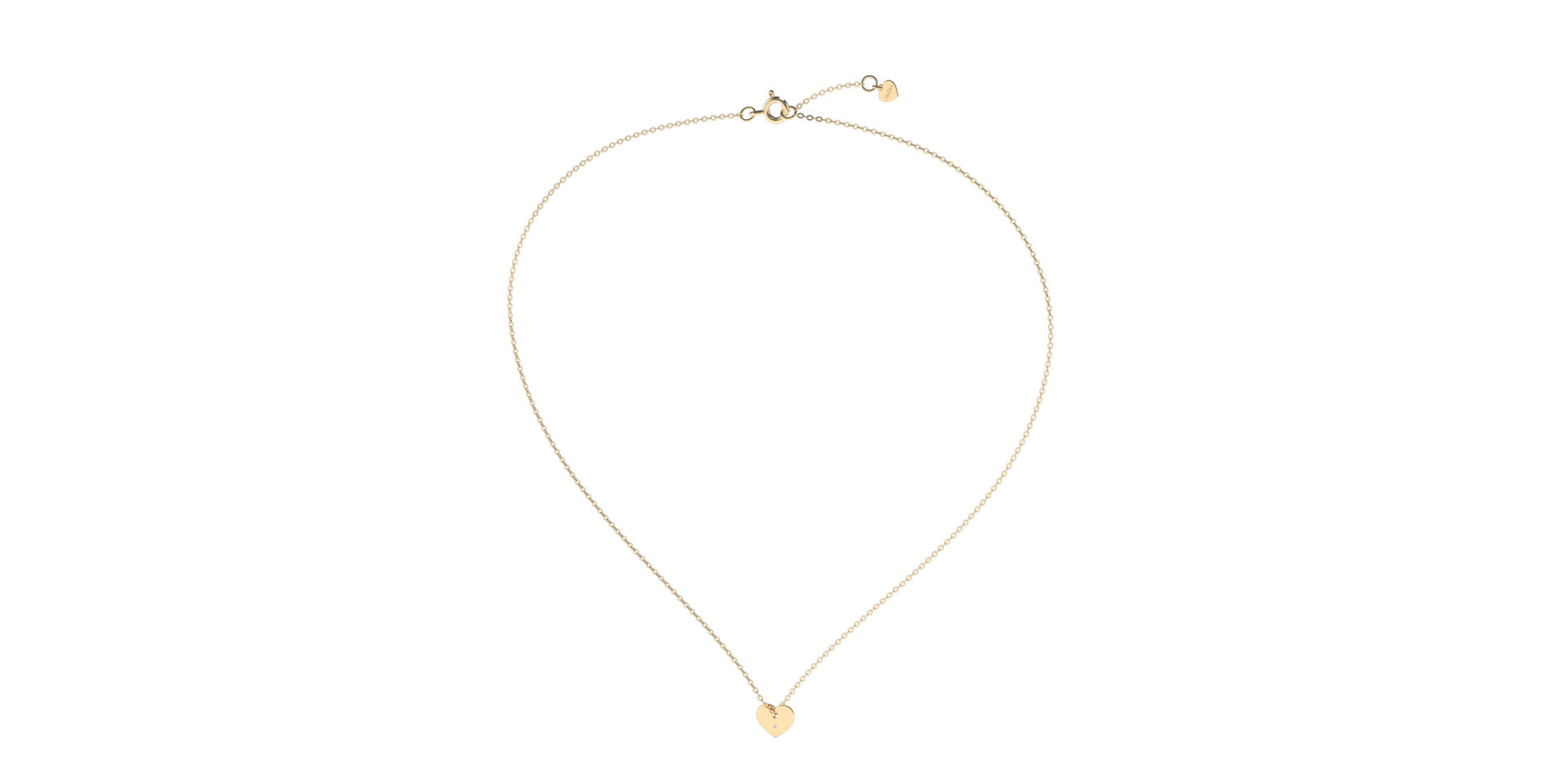 Diamond necklace Love Symbol