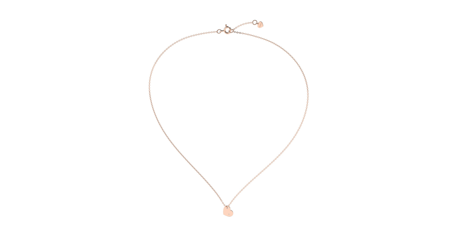 Diamond necklace Promise Love