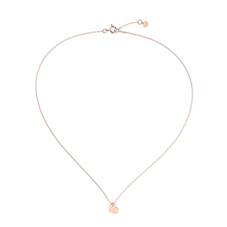 Diamond necklace Promise Love