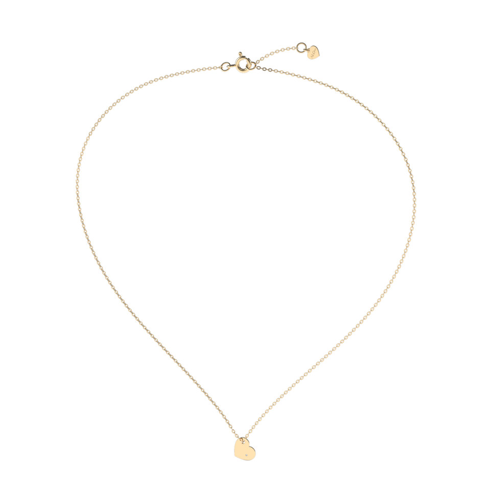 Diamond necklace Promise Love