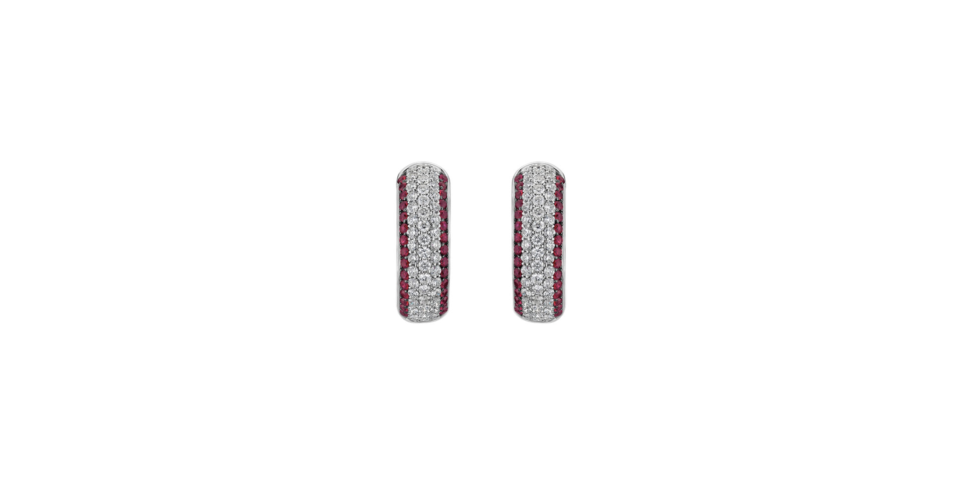 Diamond earrings and Ruby Sammael