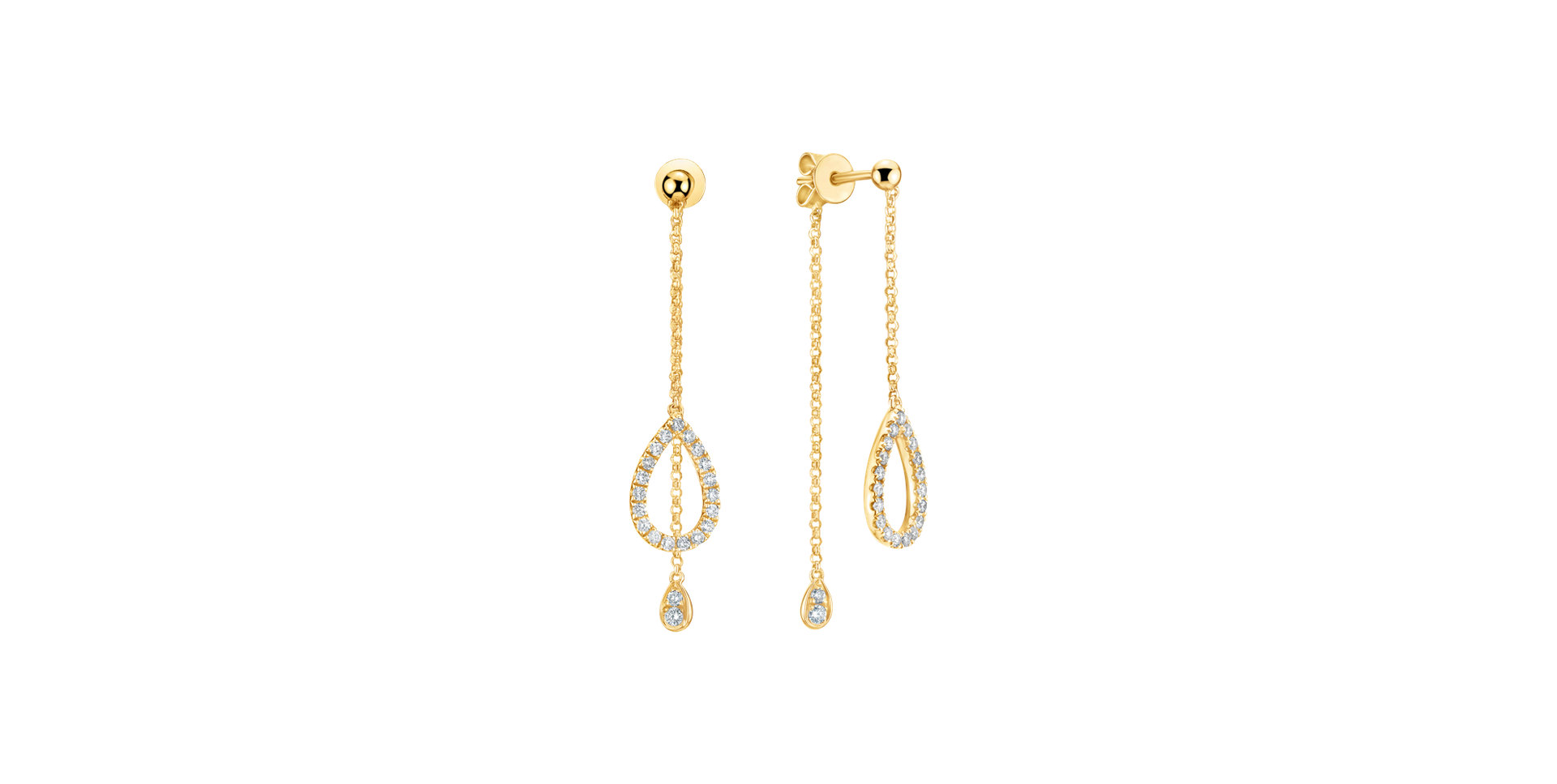 Diamond earrings Elysian Horizon