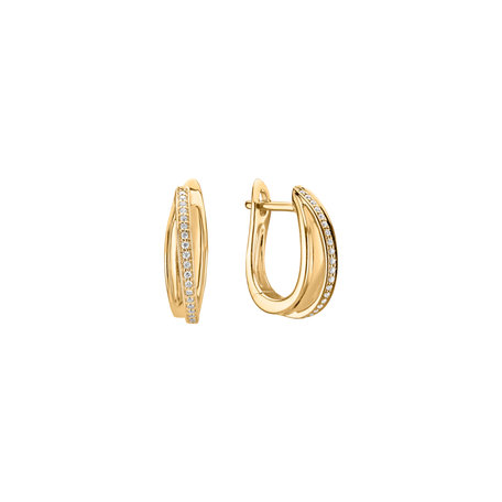 Diamond earrings Moonlight Allegory
