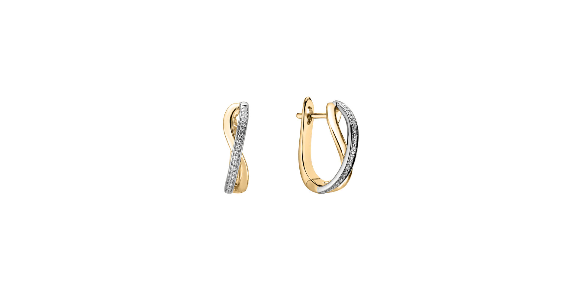 Diamond earrings Royal Node