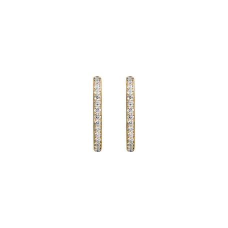Diamond earrings Shiny Eclipse