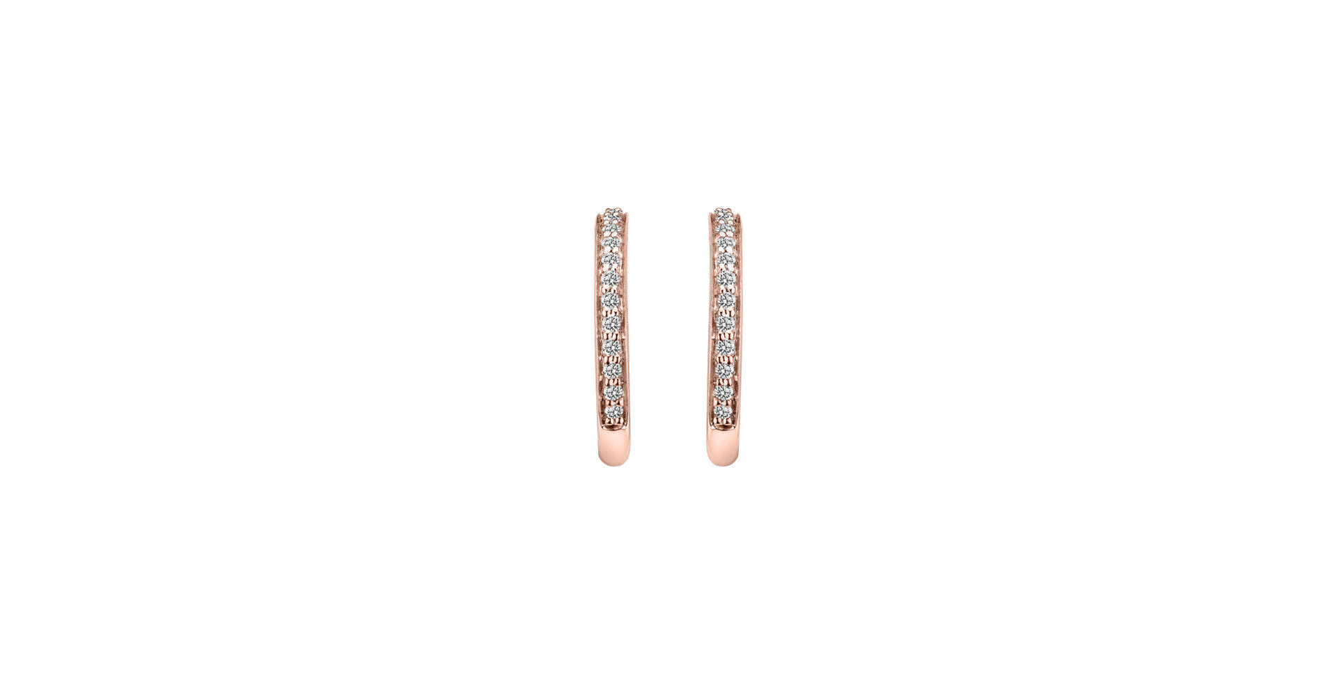 Diamond earrings Creolyn