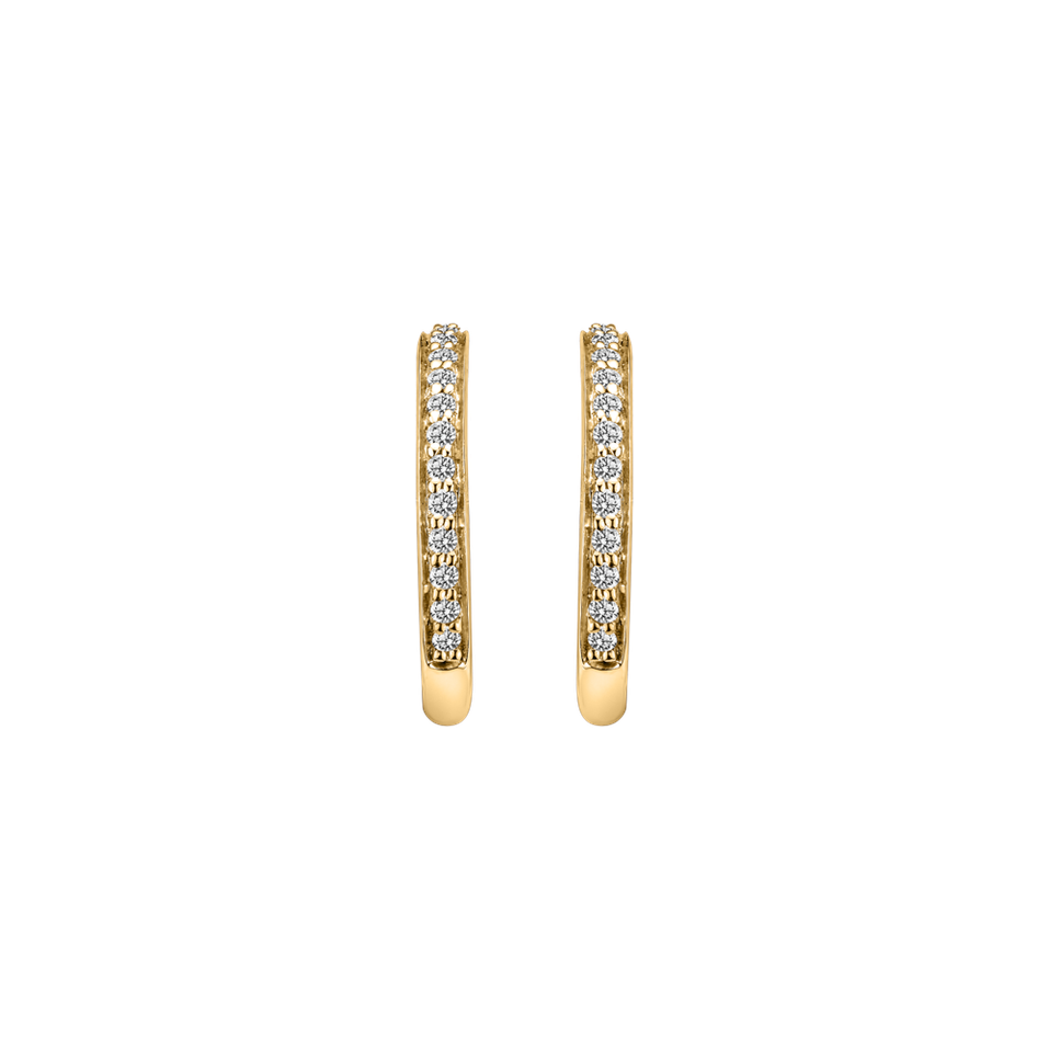 Diamond earrings Creolyn