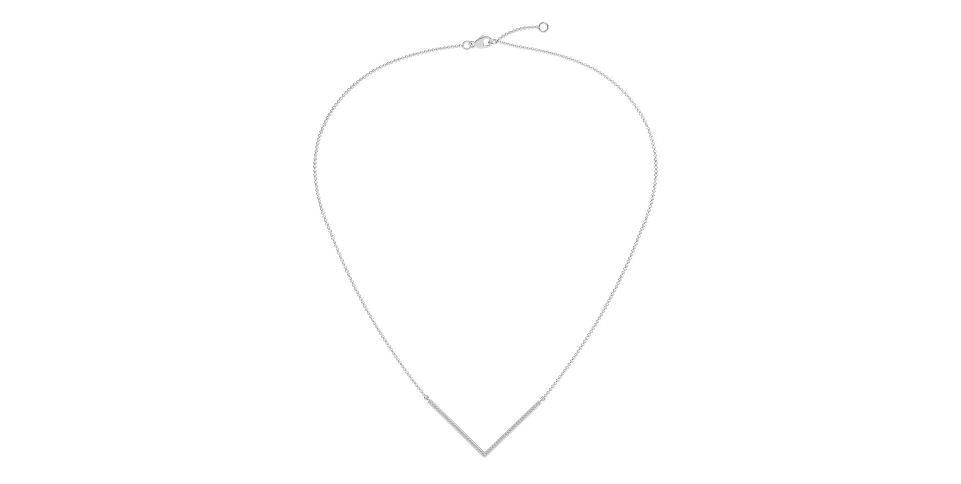 Diamond necklace Victory Line