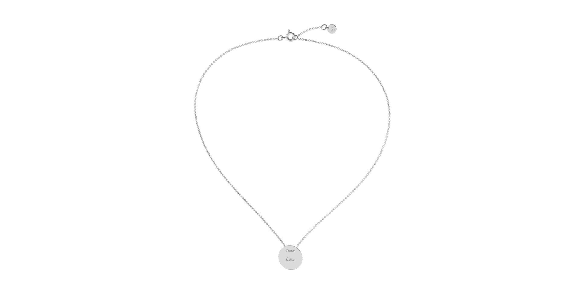 Diamond necklace Love Splendor