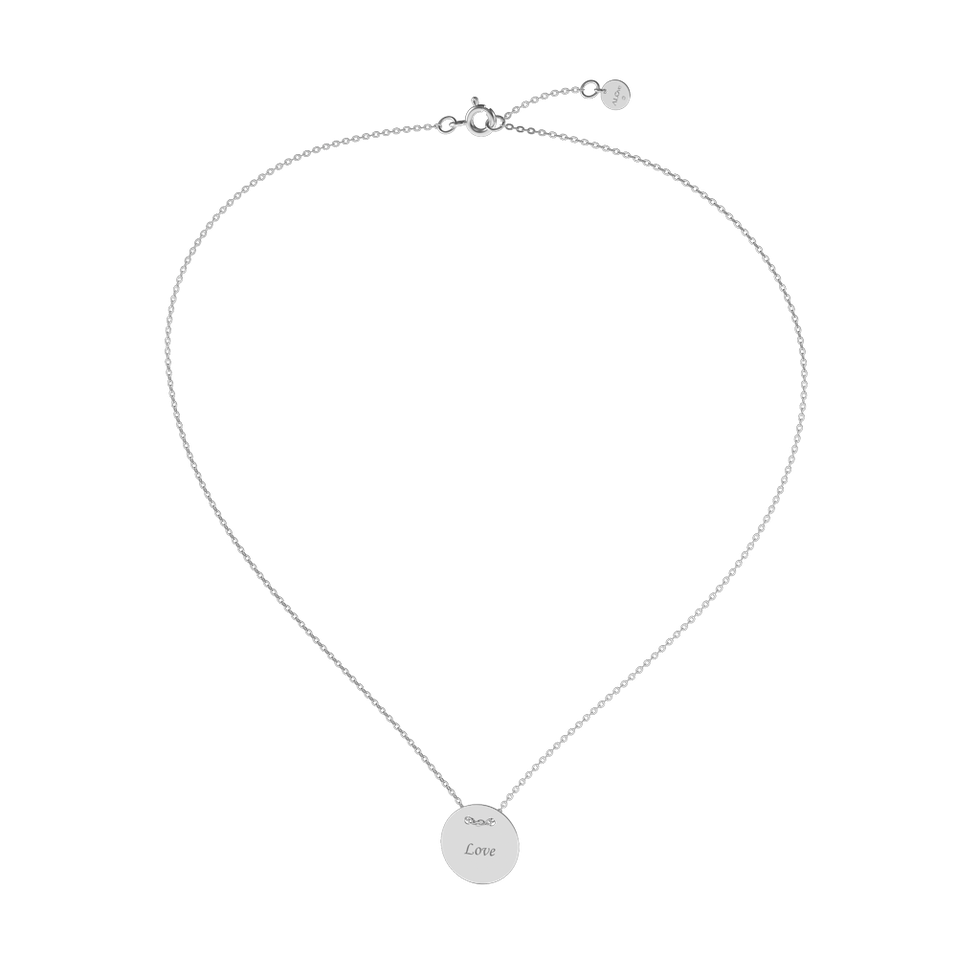 Diamond necklace Love Splendor