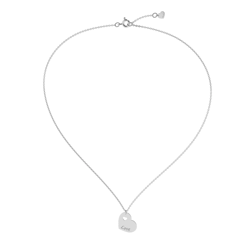 Diamond necklace Double Love