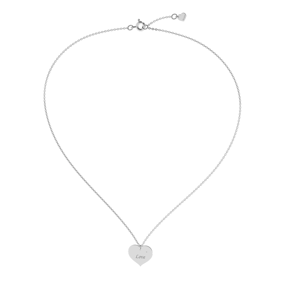 Diamond necklace Endless Love