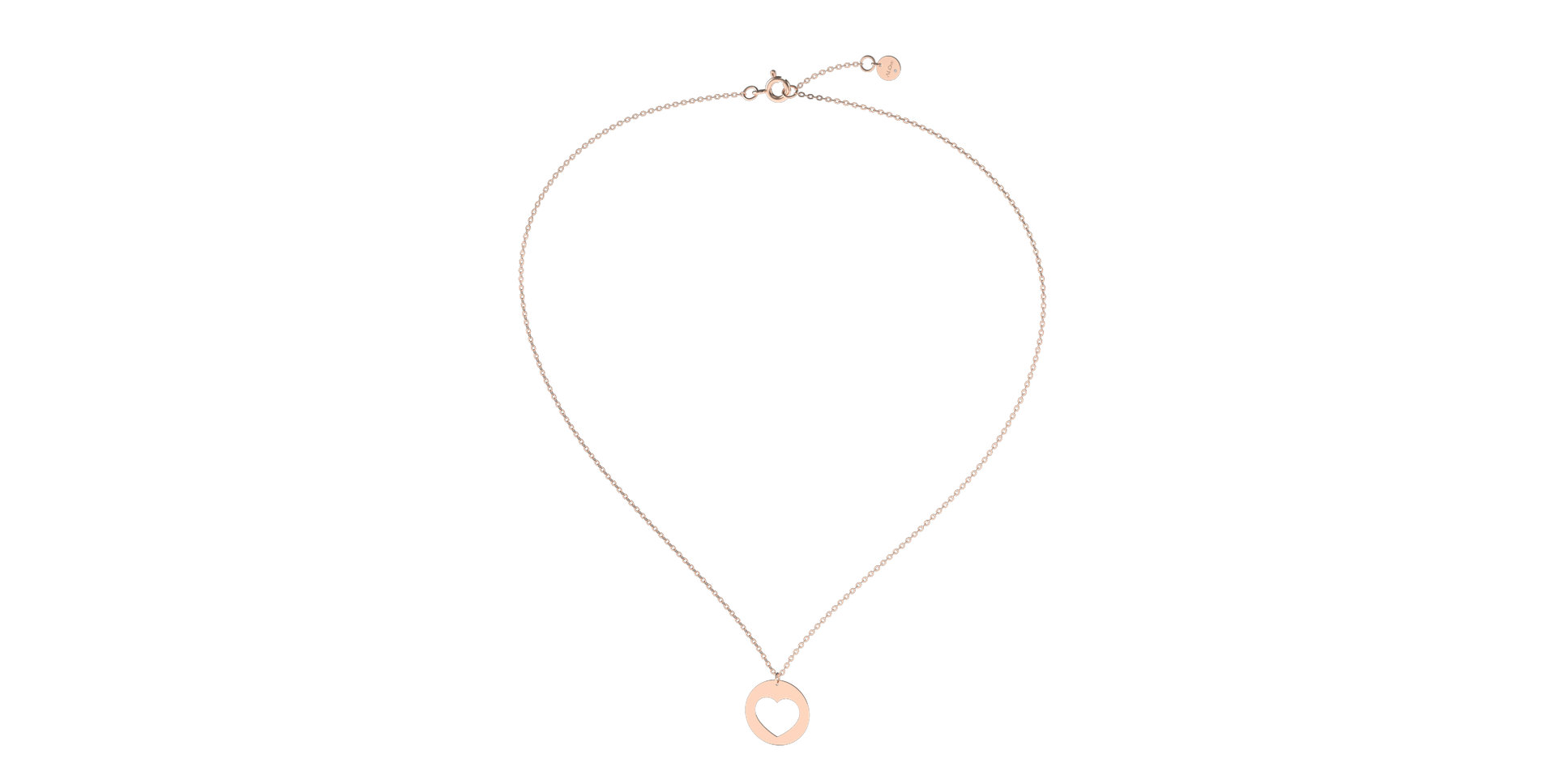 Diamond necklace Signature Heart