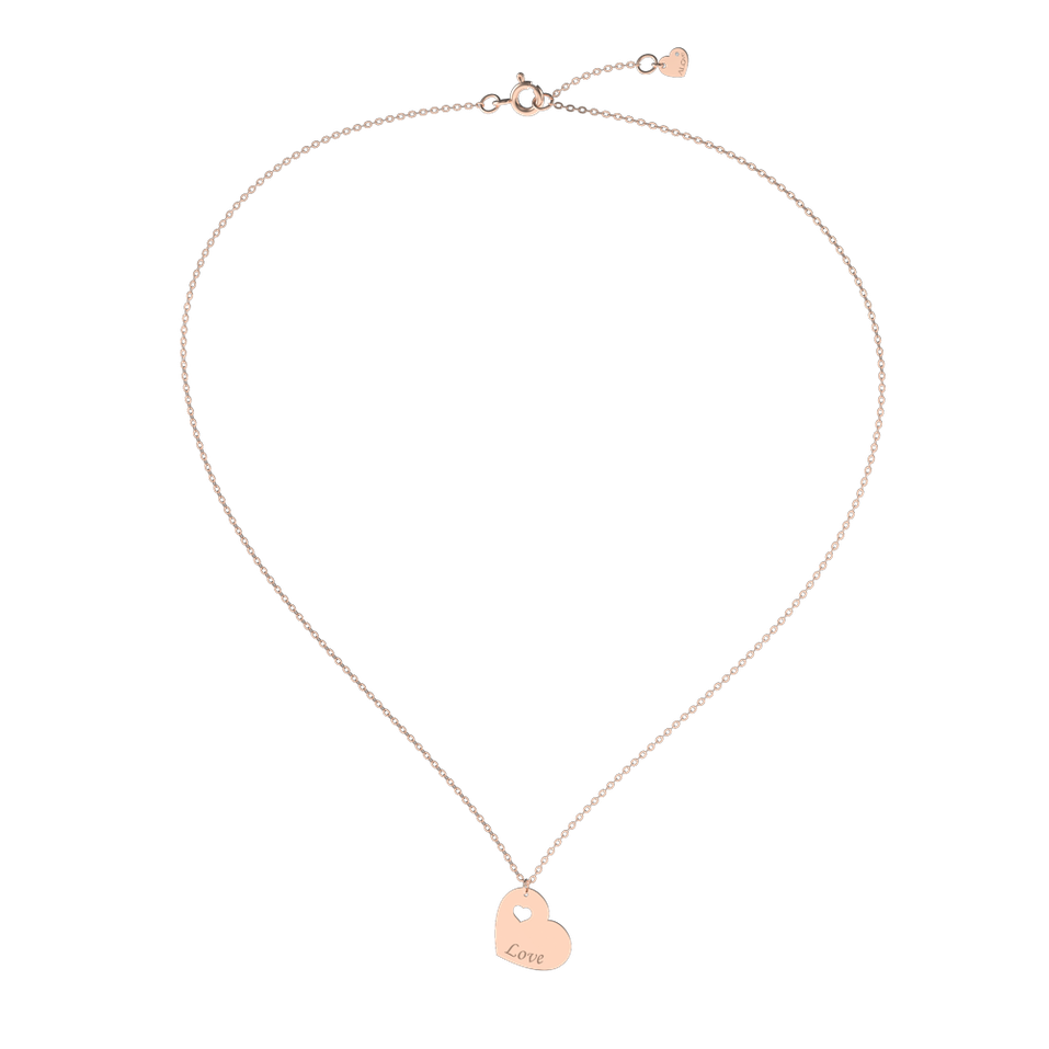 Diamond necklace Double Love