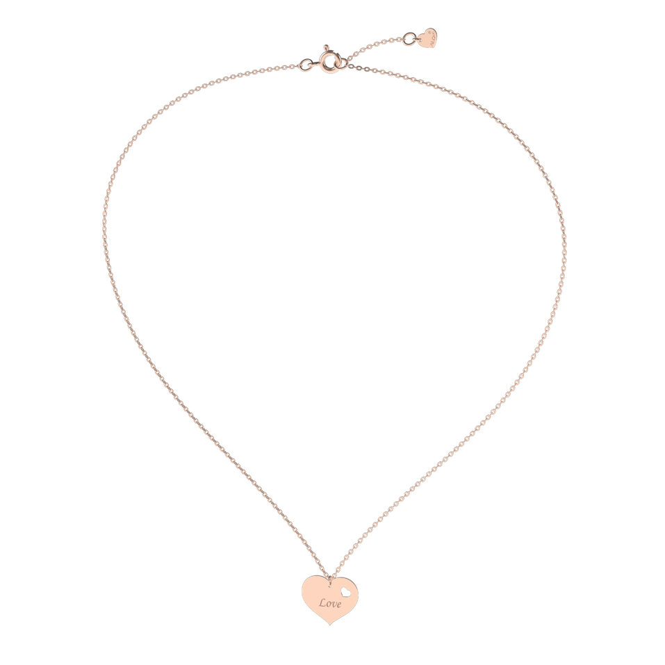 Diamond necklace Double Love