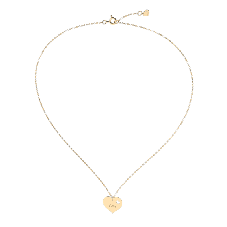 Diamond necklace Double Love