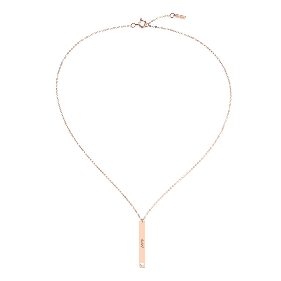 Diamond necklace Passion Love