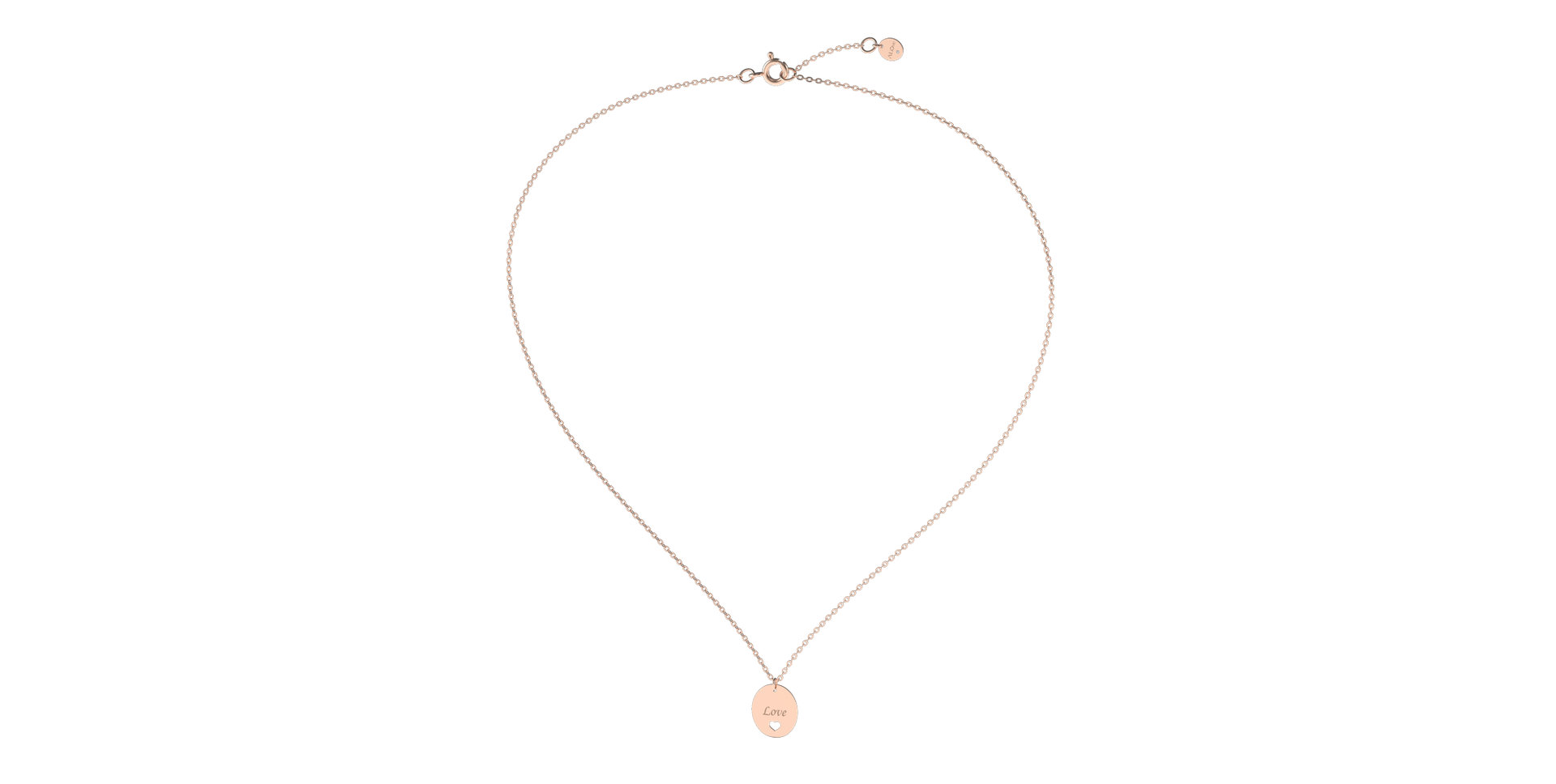 Diamond necklace Amour Signature