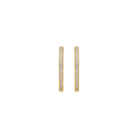 Diamond earrings Shiny Loop