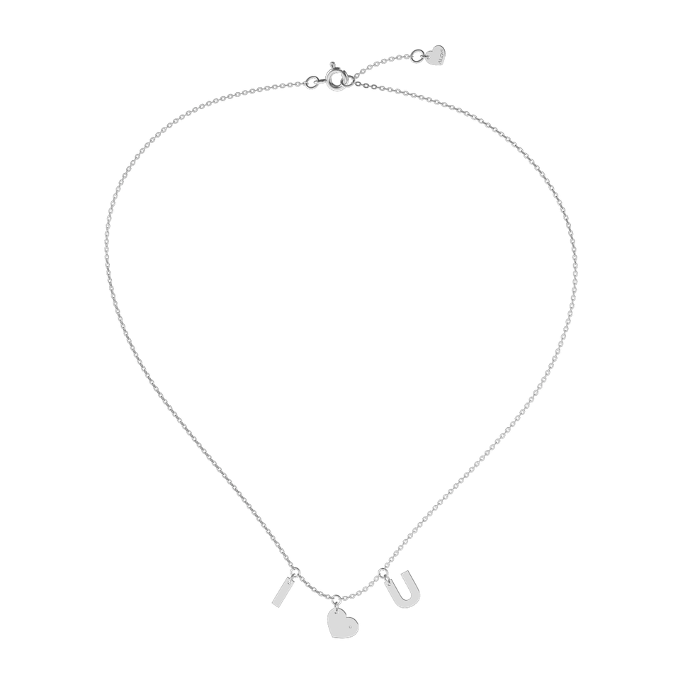 Diamond necklace Amour