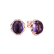Diamond earrings with Amethyst Bloomira3